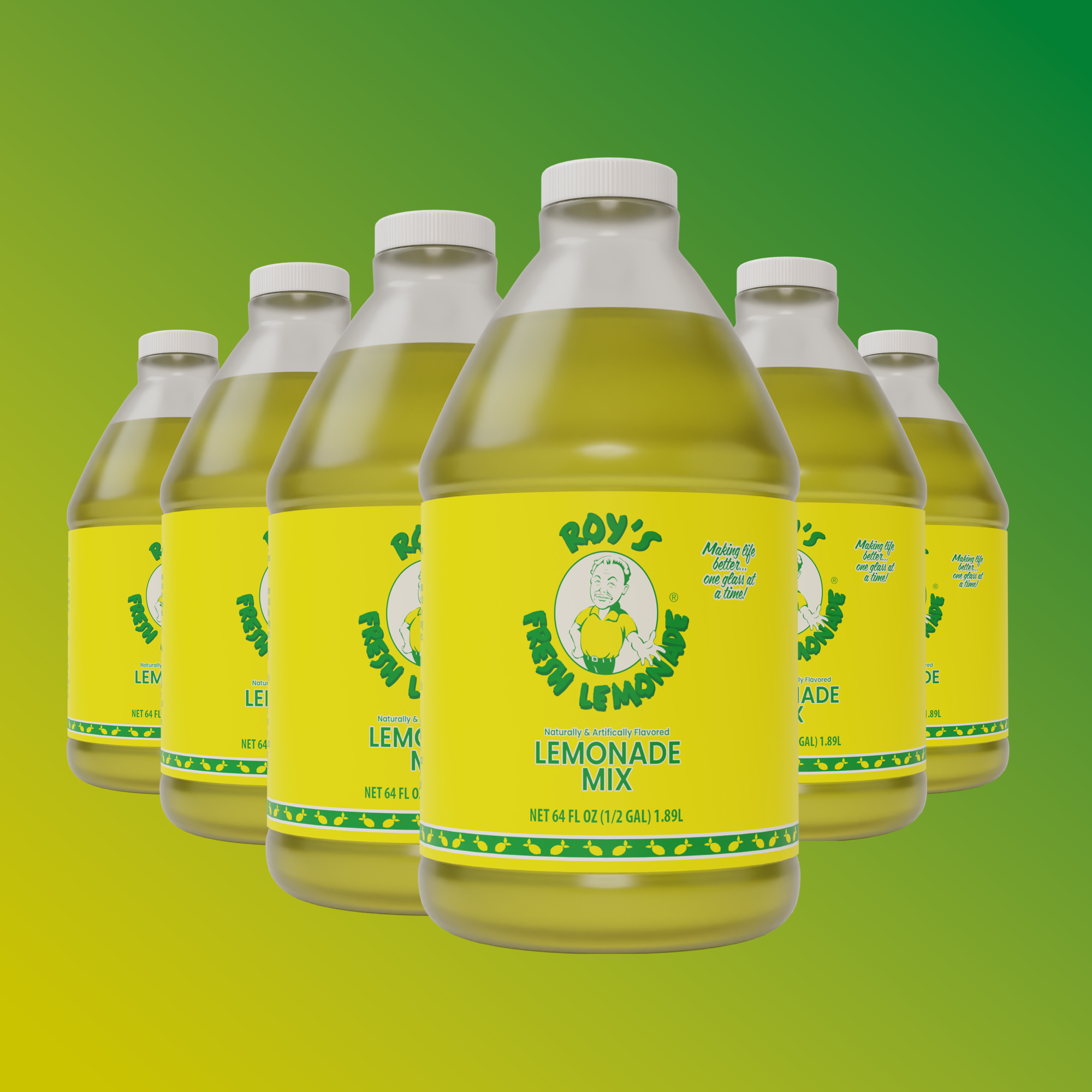 Roy's Fresh Original Lemonade Mix Jug (1/2 Gal)